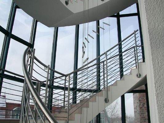 Heller Treppenaufgang