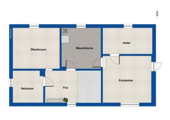 Grundriss Kellergeschoss