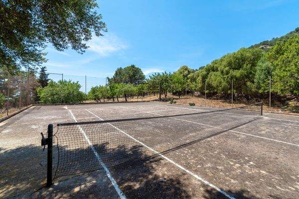Schöner Tennisplatz