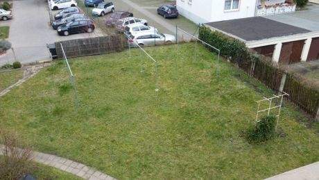 Innenhof mit Wäscheplatz