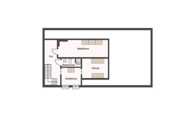 Grundriss Untergeschoss