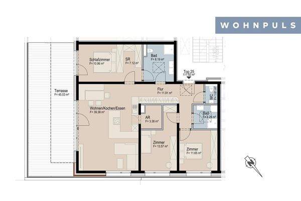 Plaene WP Oberperfuss Aigen RHW - Top 25 (4 Z, Penthouse