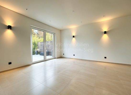 Wohnzimmer mit Fenster - (KI generiert)