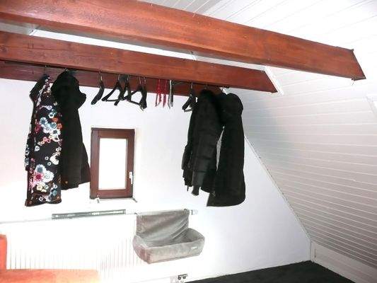 Zimmer im Dachgeschoß