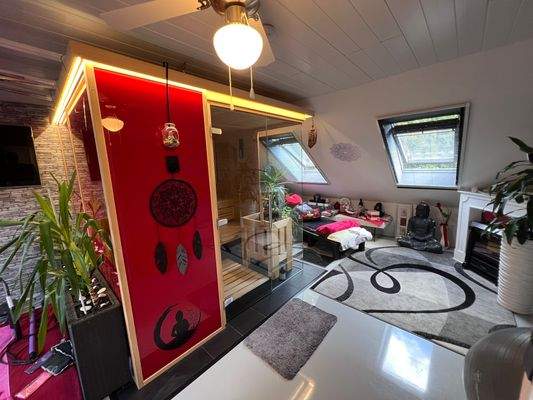 Sauna Dachgeschoss