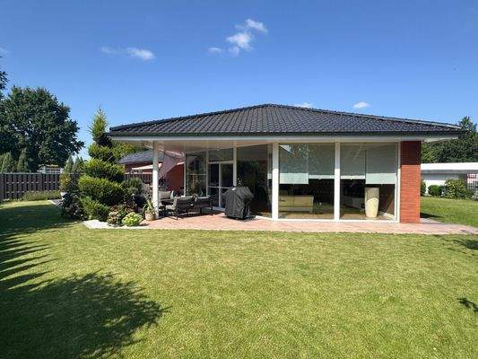 Rückwärtige Hausansicht