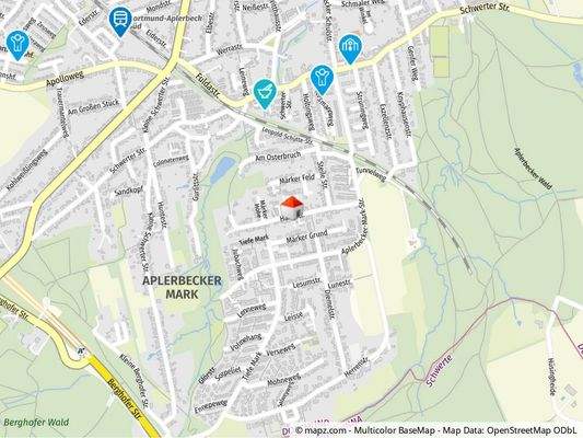 Geolyzer Kartenausschnitt