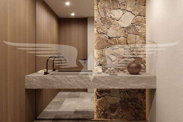 Visualisiertes Gäste-WC