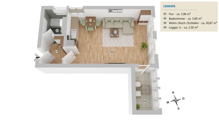 3D Grundriss