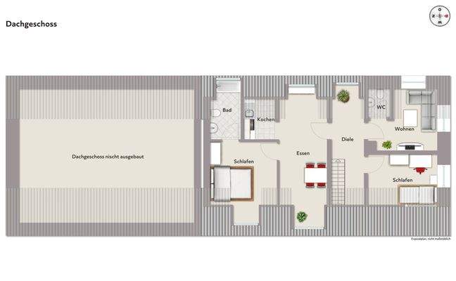 Grundriss Dachgeschoss