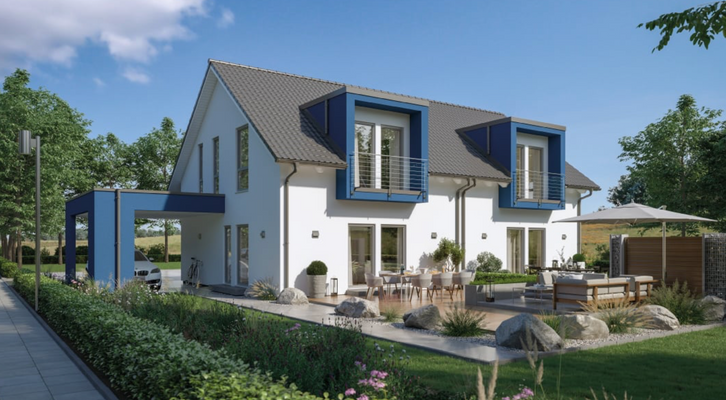 Muster Doppelhaus