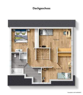 Grundriss Dachgeschoss