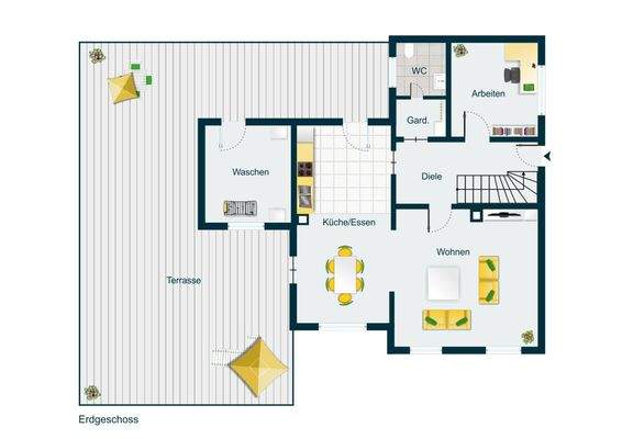 Grundriss Erdgeschoss