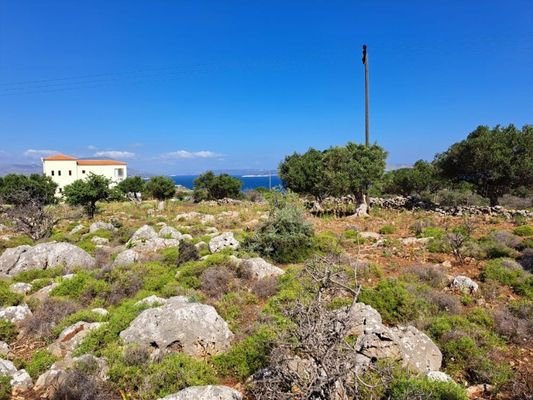 Kreta, Kokkino Chorio: Bebaubares Grundstück mit M