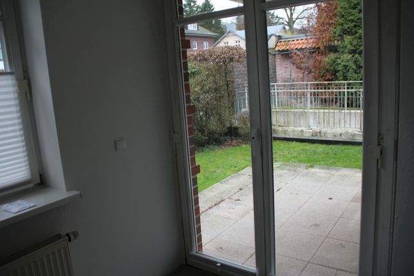 Blick auf die Terrasse