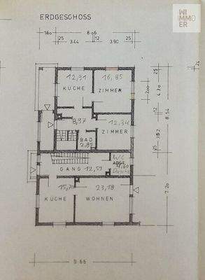 Grundriss Erdgeschoss