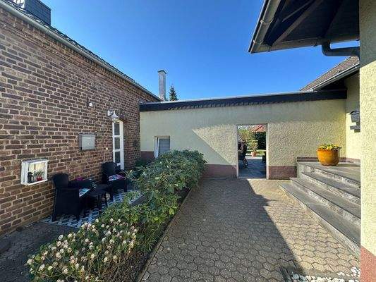 Terrasse Eingangsbereich