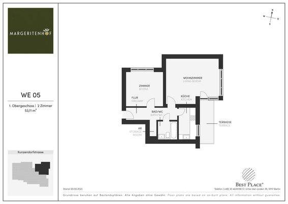 Kunzendorfstrasse Grundriss WE05