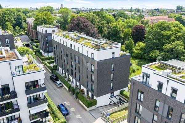 beliebtes Neubau-Areal an gut nutzbaren Grünflächen