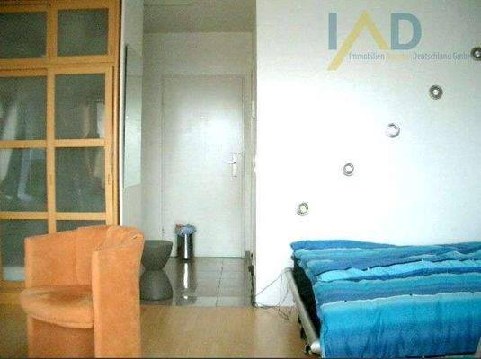 Wohn- Schlafbereich Eingang