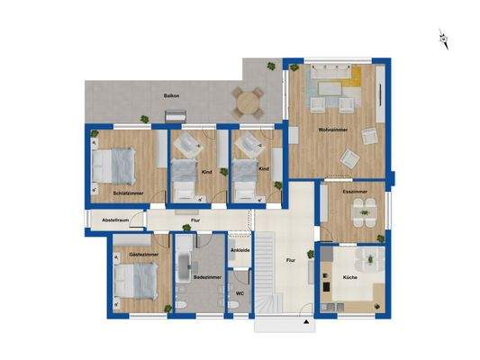 Grundriss Erdgeschoss