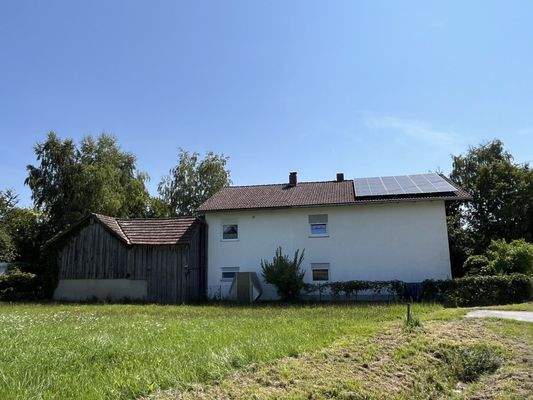 Ansicht, Haus Rückseite