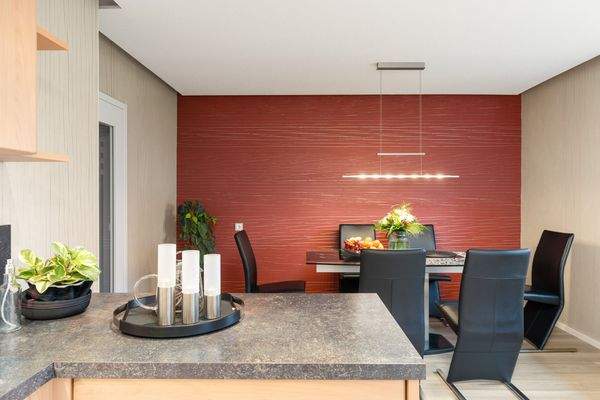 Küche und Essbereich