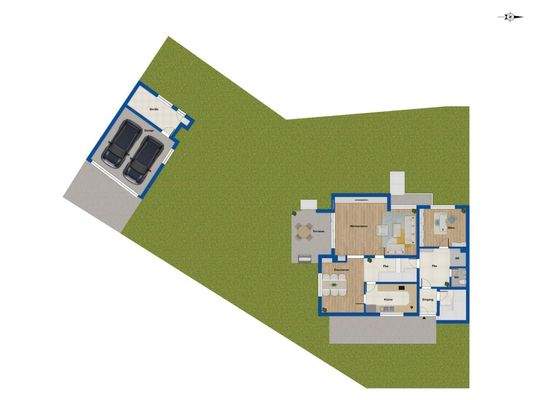 Grundriss Erdgeschoss