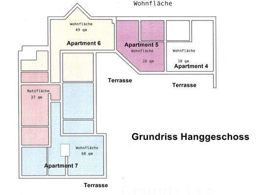 Grundriss Hanggeschoss