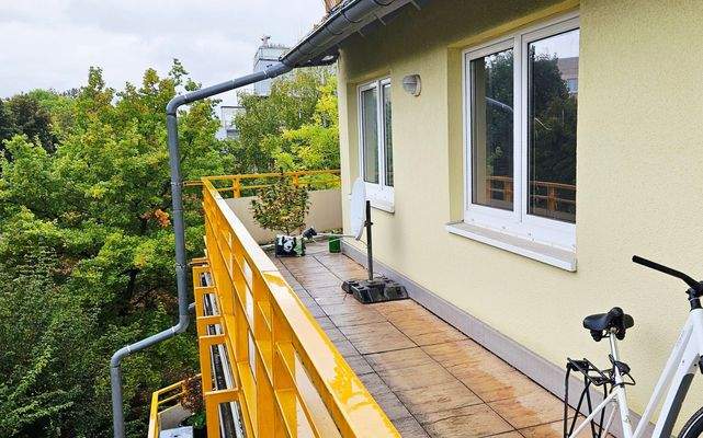 Apartment Balcony View