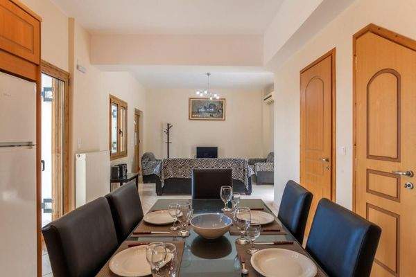 Kreta, Gavalochori: Zwei Villen und ein Studio mit einzigartigem Panoramablick auf das Meer zu verkaufen