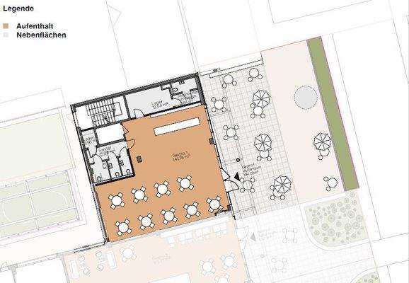 Erdgeschoss Gastro 1