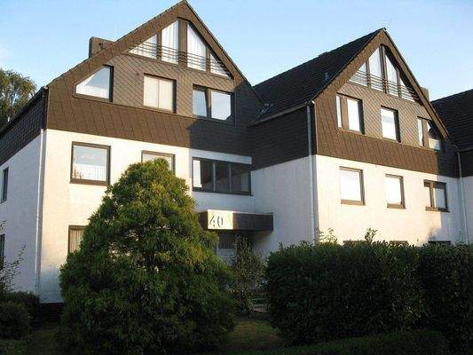 Die Westfront in der Abendsonne