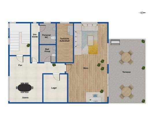 Grundriss Obergeschoss