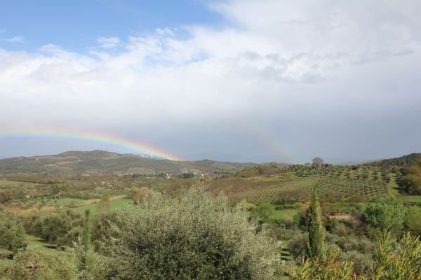 Arcobaleno in der Toscana