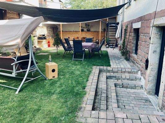 Eingang zum Souterrain 