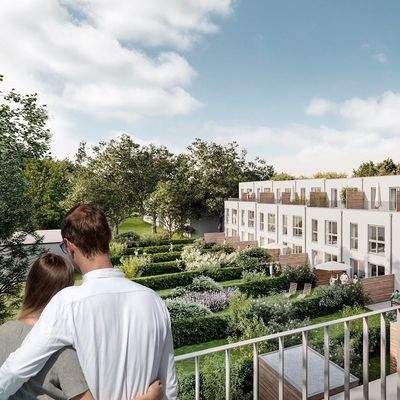 Ausschnitt Terrasse Paar