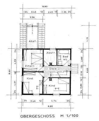 Grundriss - Obergeschoss