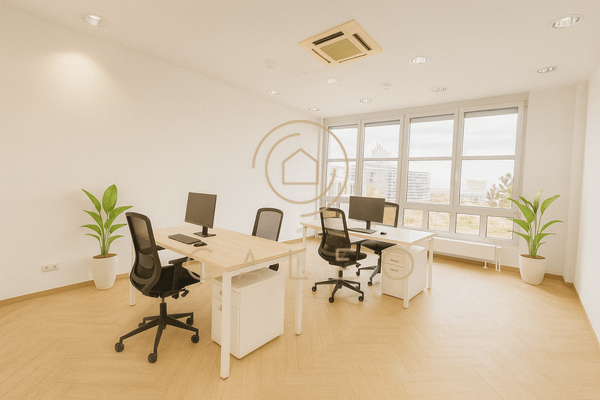 Innenansicht - Bürokonzept  2