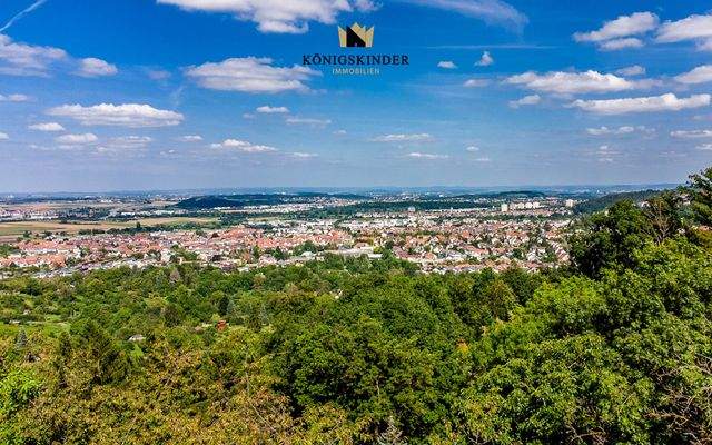 Ausblick vom Grundstück