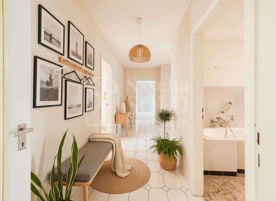 Flur (Einrichtungsbeispiel)