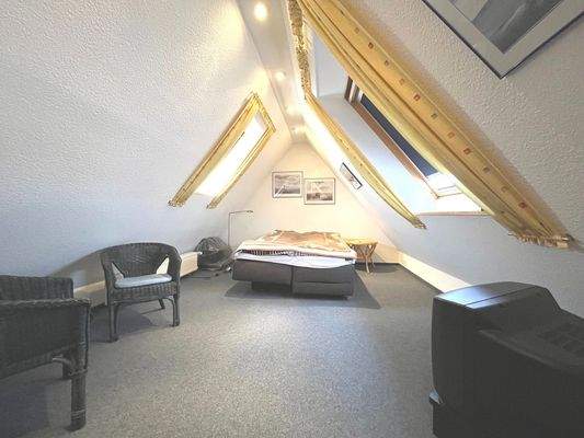 Dachfenster machen das Studiozimmer schön hell