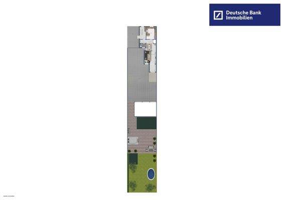 Grundriss mit Außenbereich