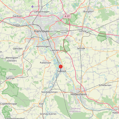 zwischen Hildesheim und Hannover