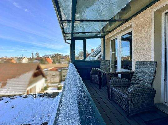 Balkon Haupthaus Dachgeschoss