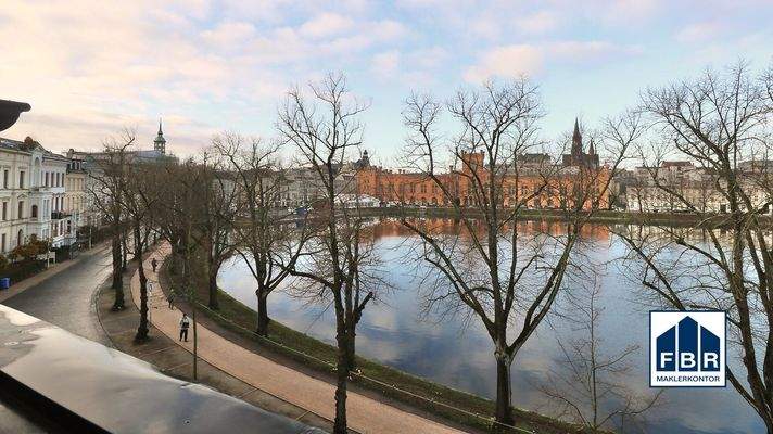 Blick zur August-Bebel-Straße