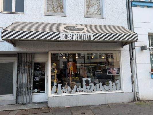 Eingang und Schaufenster