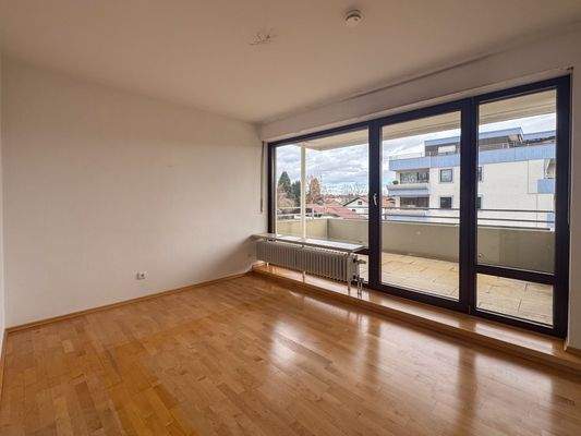 Schlafzimmer mit Balkon