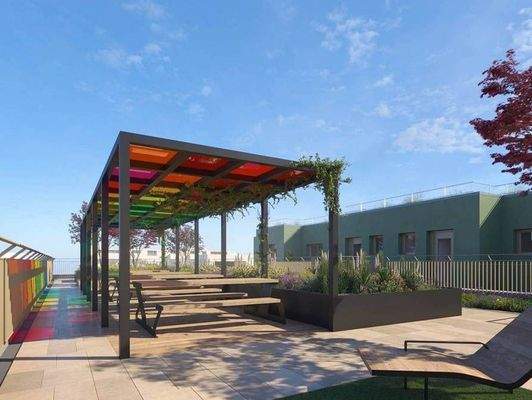 Visualisierung Dachterrasse