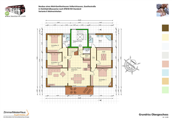 Grundriss Wohnung 2.1 DG